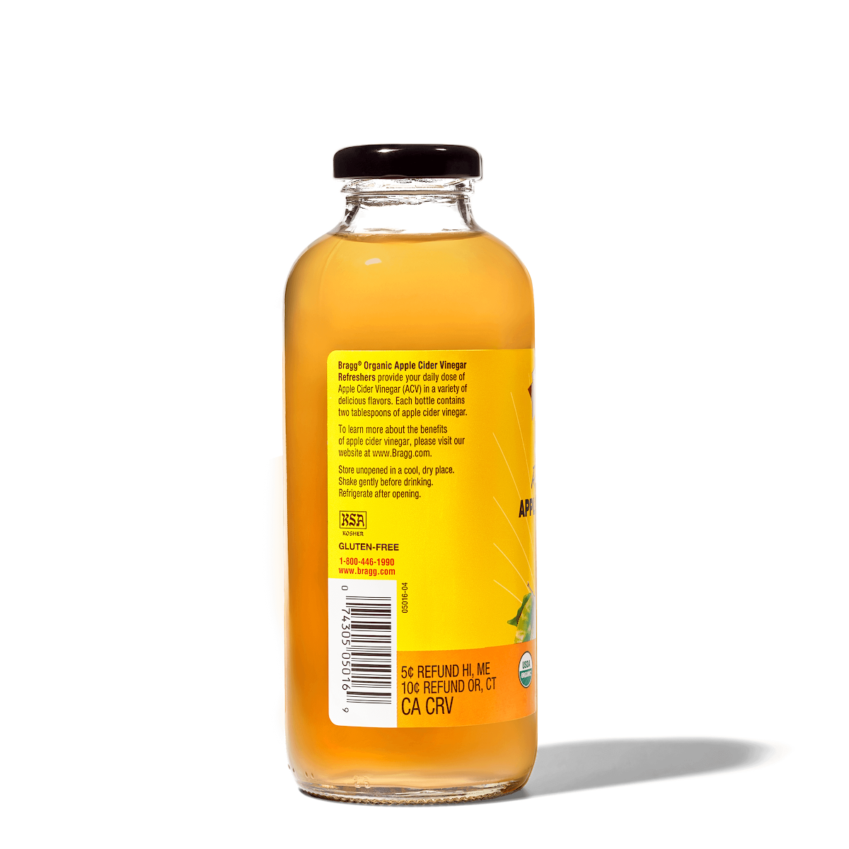 Apple Cider Vinegar Refresher, Honey Green Tea, 2 Pack