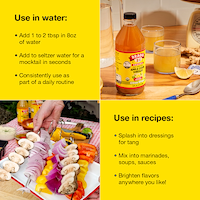 Apple Cider Vinegar Blend, Citrus Ginger