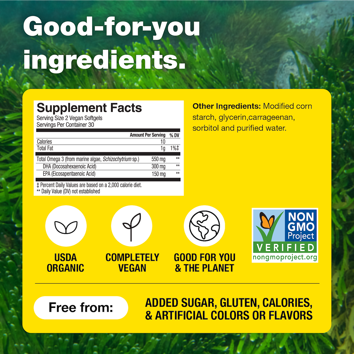 Marine Algae Omega-3