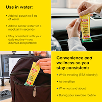 On-the-Go Organic Apple Cider Vinegar Honey Cayenne Pouches