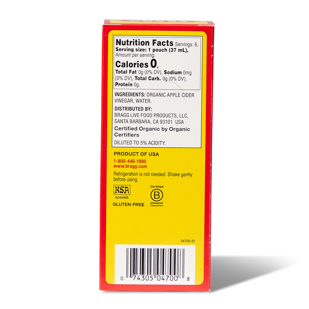 On-the-Go Organic Apple Cider Vinegar Pouches