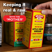 On-the-Go Organic Apple Cider Vinegar Pouches