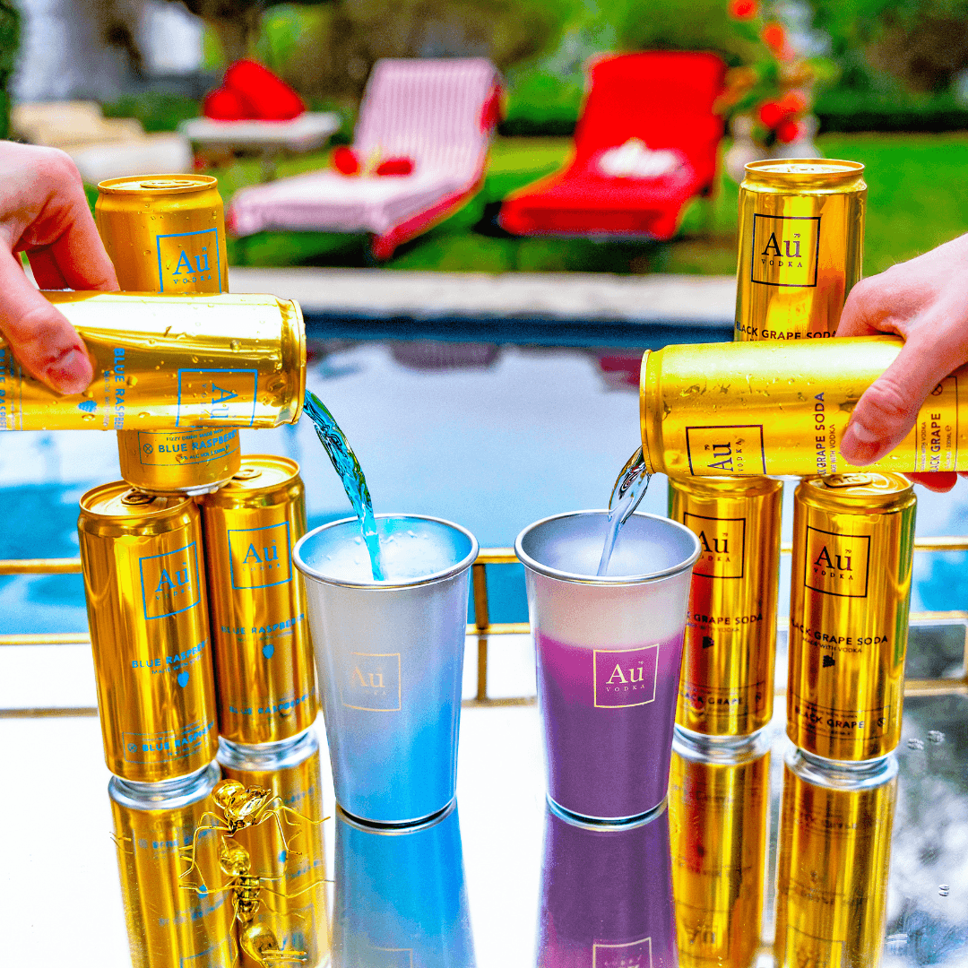 Au Colour Changing Cup - Au Vodka