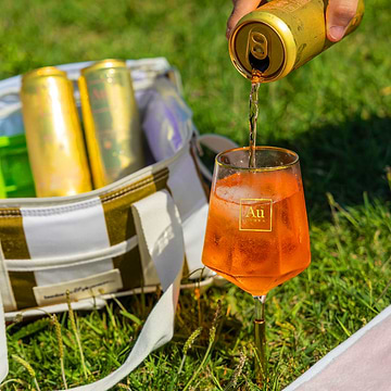 Au Picnic Glass