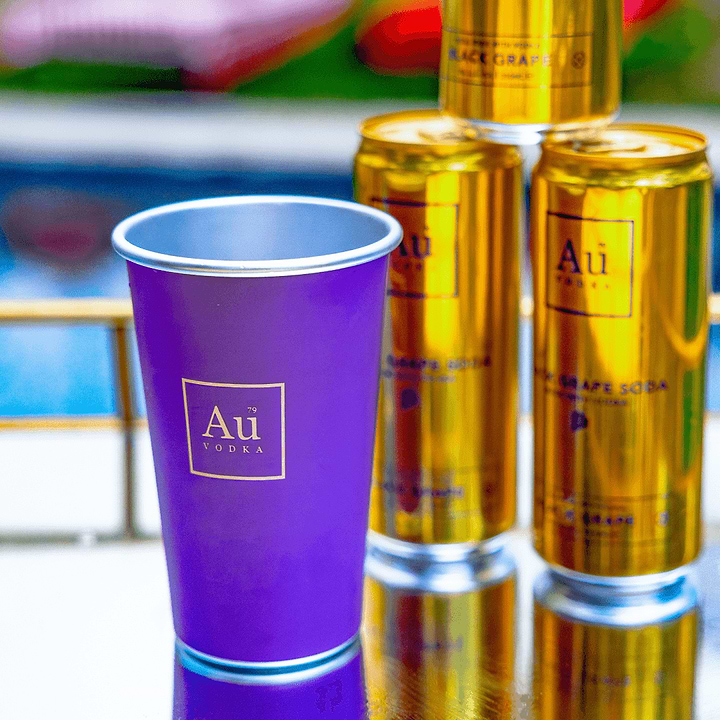 Au Colour Changing Cup - Au Vodka