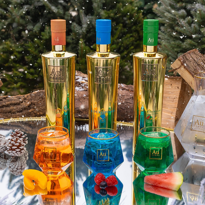 Au Vodka 3 Bottle Bundle