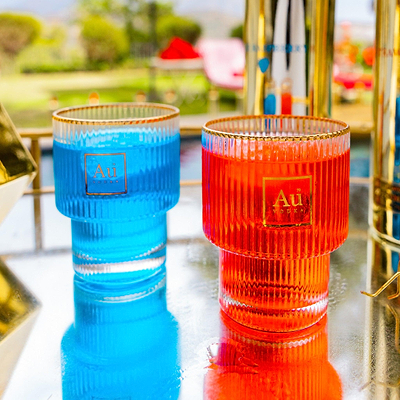 Au Vodka Lo Ball Glass - Au Vodka