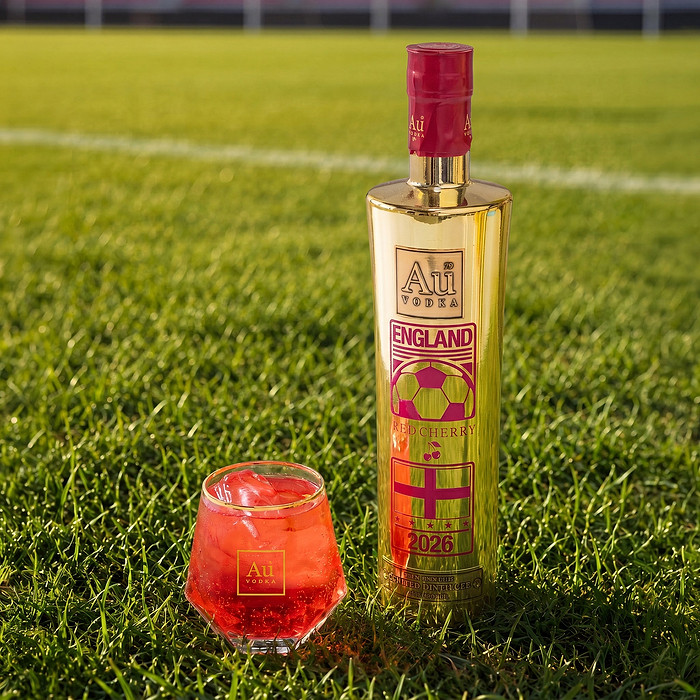 Au Vodka Red Cherry - England Football Edition
