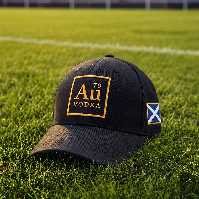 Au Vodka Scotland Football Edition & Scotland Cap