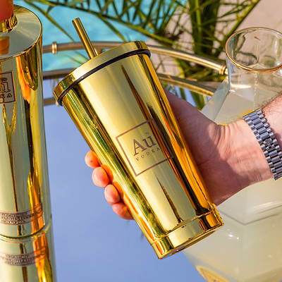 Au Vodka Gold Slush Cup 
