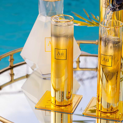 Au Gold Highrise Glass