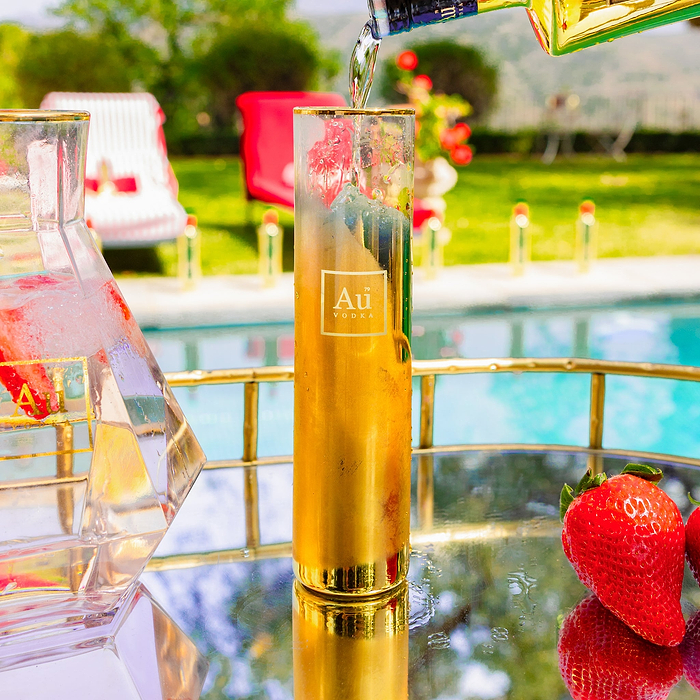 Au Gold Highrise Glass