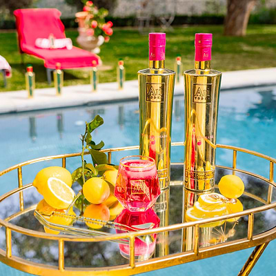 Au Vodka Pink Lemonade 70cl