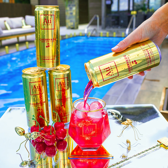 Au Vodka Full Pre Mixed Can Collection - 72 Pack