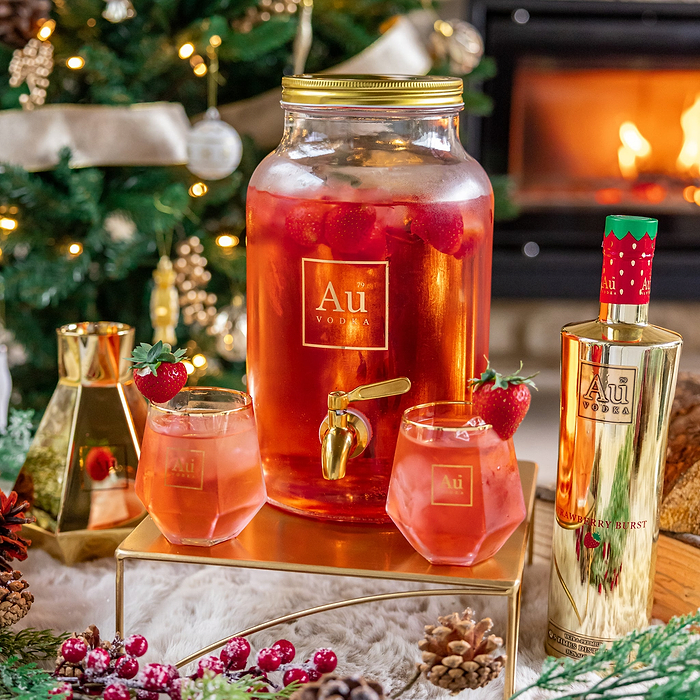 Au Glass Cocktail Dispenser