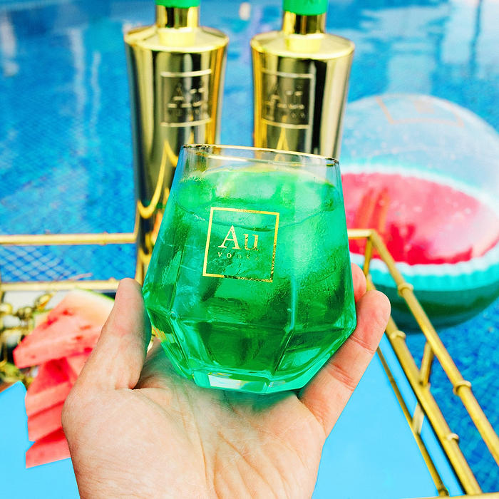 Au Vodka Green Watermelon 70cl