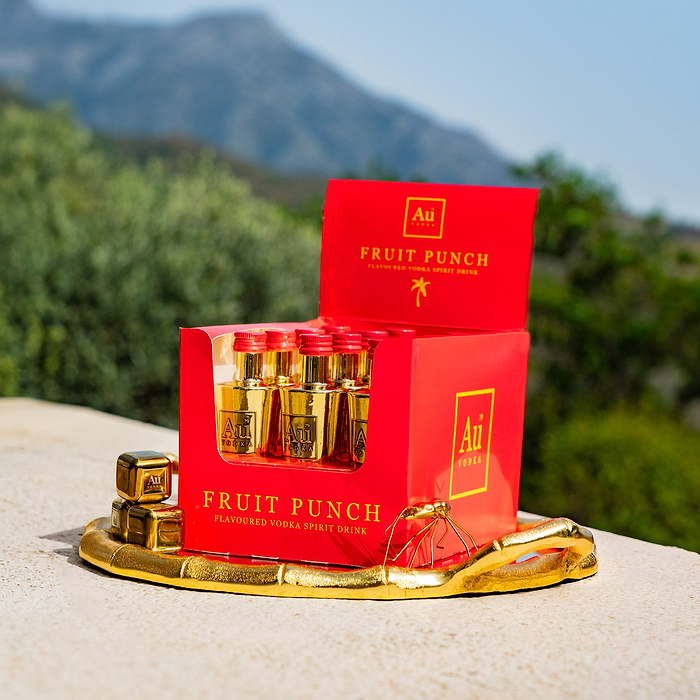 Au Vodka Fruit Punch Miniature