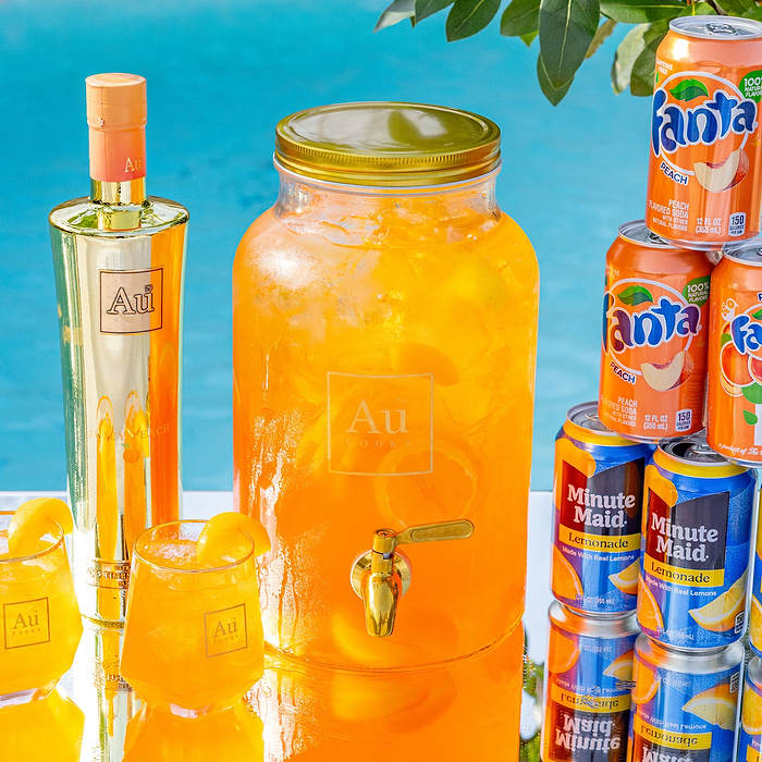 Au Glass Cocktail Dispenser