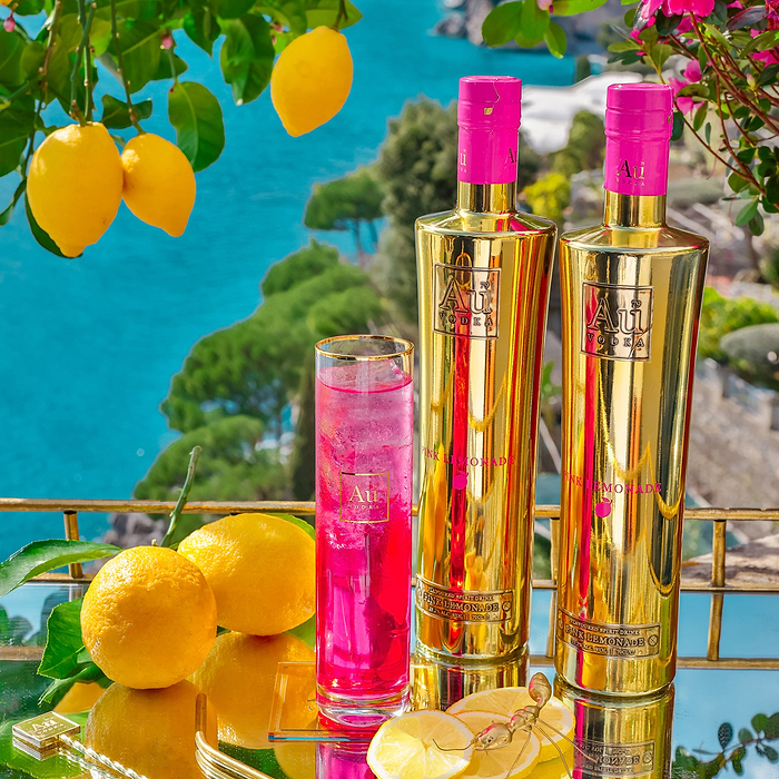 Au Vodka Pink Lemonade 75cl