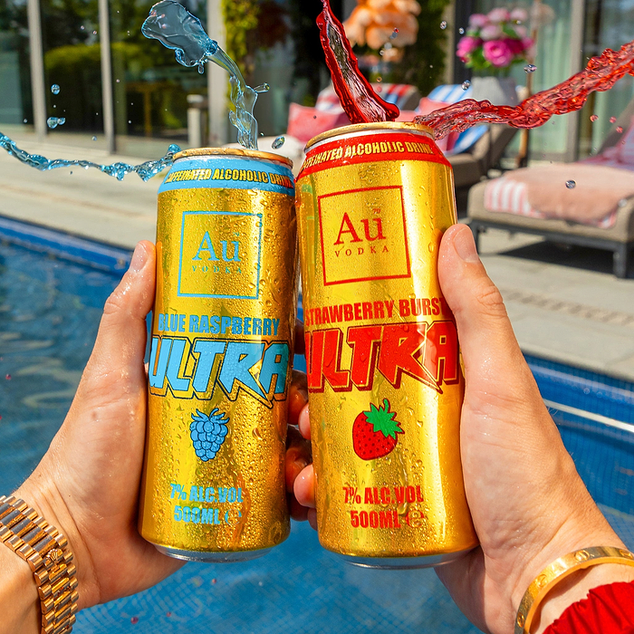 Au Vodka Ultra Cans - Mixed 24 Pack