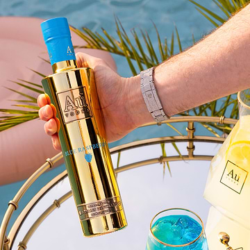 Au Vodka Blue Raspberry 35cl