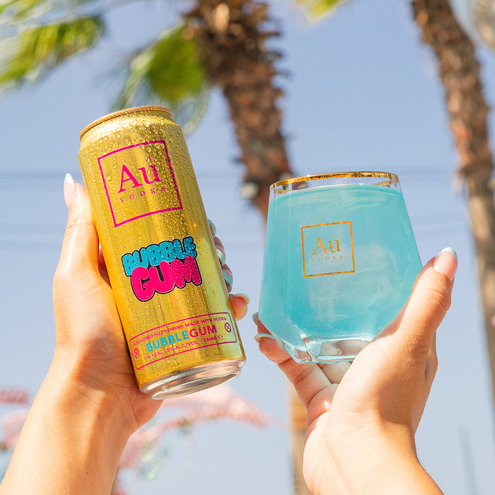 Au Vodka Bubblegum Pre-Mixed Cans & 70cl Bundle