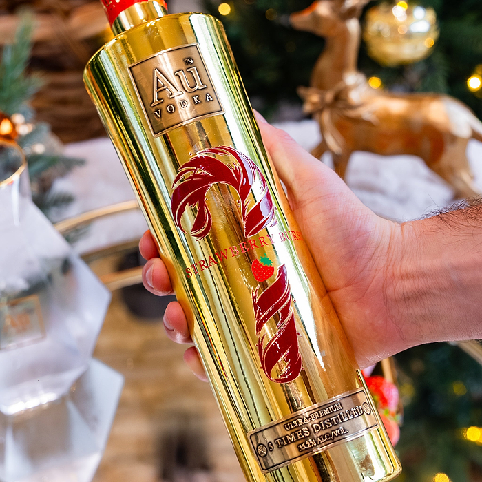 Au Vodka Christmas Edition Strawberry Burst 70cl