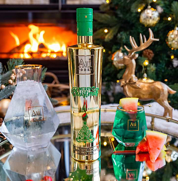 Au Vodka Christmas Edition Green Watermelon 70cl