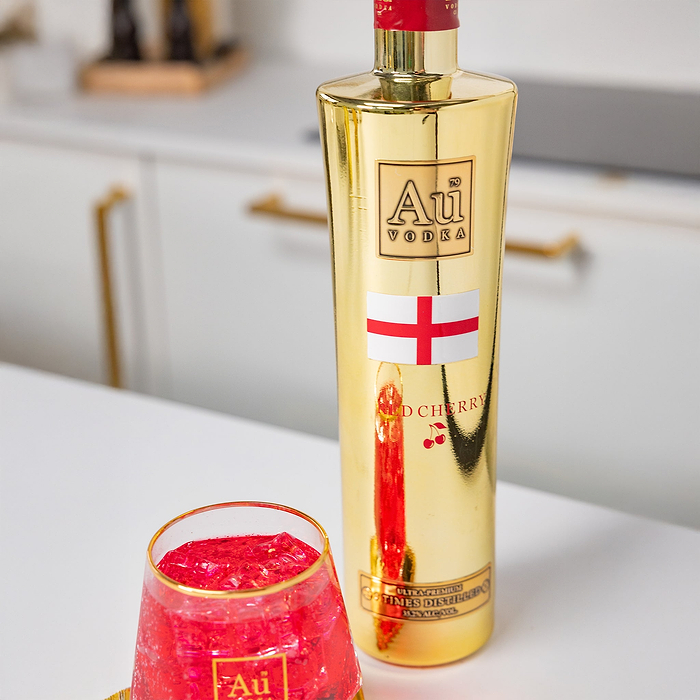 Au Vodka VIP Red Cherry England Edition 70cl