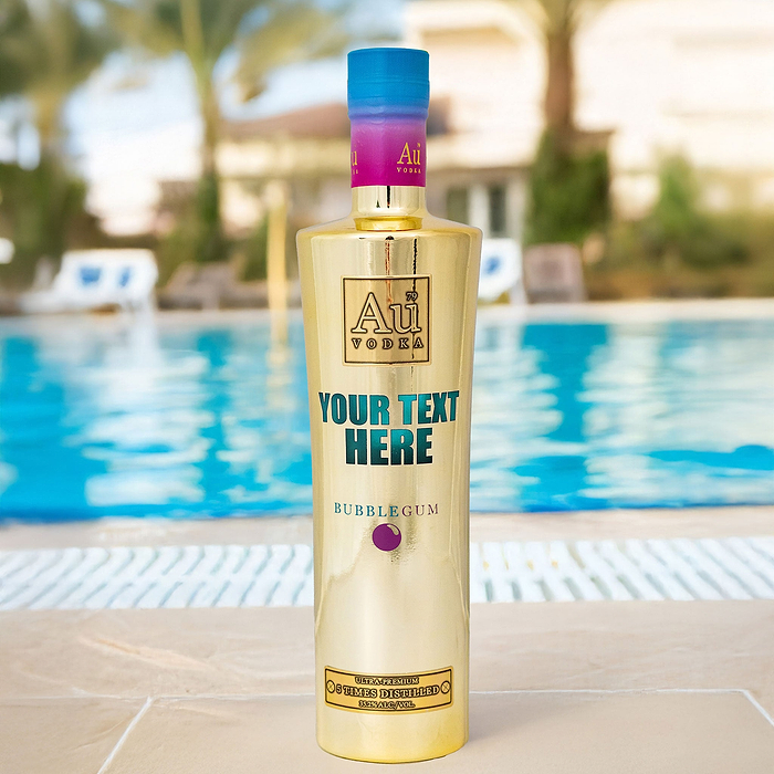Engraved Au Vodka Bubblegum 70cl