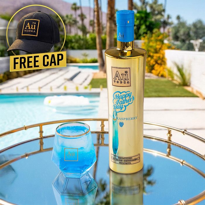 Au Vodka Father's Day 70cl & FREE Cap