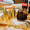 Au Vodka Gingerbread 5cl & Diamond Cut Glass
