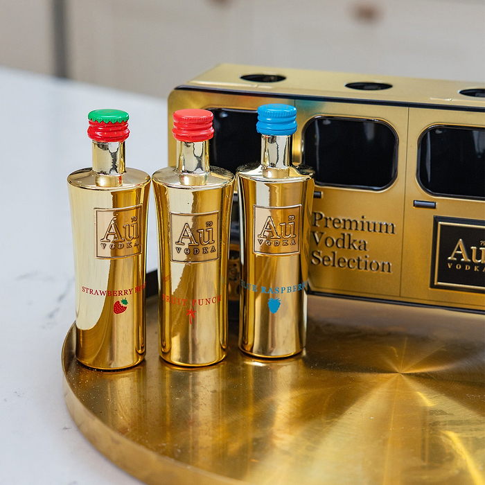 Au Vodka Gold Cruiser Gift Set - 3 Set
