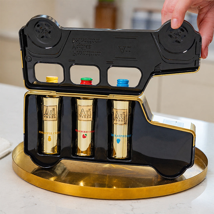 Au Vodka Gold Cruiser Gift Set - 3 Set