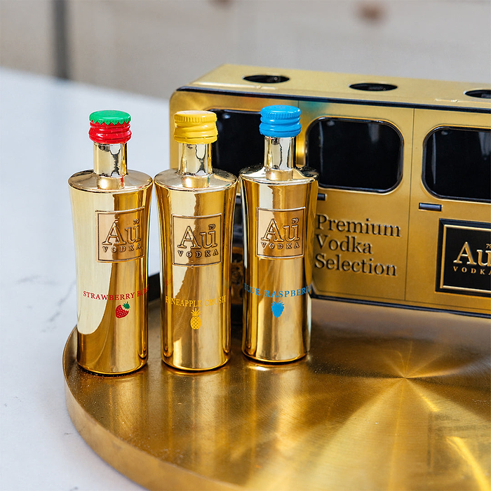 Au Vodka Gold Cruiser Gift Set - 3 Set