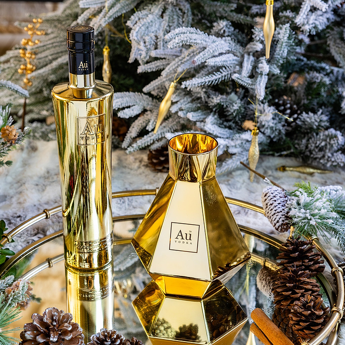 Au Gold Decanter Bundle - Au Vodka