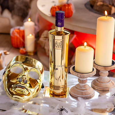 Au Vodka Any 70cl Bottle & Gold Mask