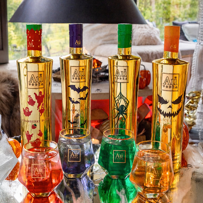 Au Vodka Full Limited Edition Halloween Collection