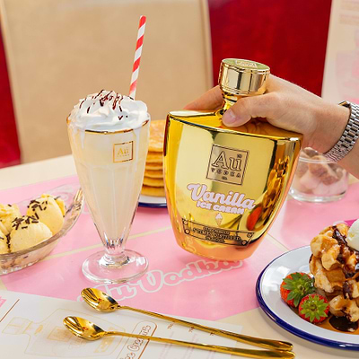 Au Vodka Vanilla Ice Cream 70cl