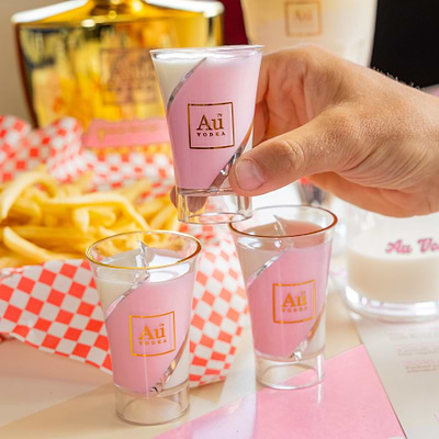 Au Vodka Vanilla Ice Cream 70cl