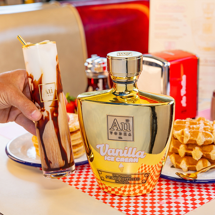 Au Vodka Vanilla Ice Cream 70cl - Case of 6