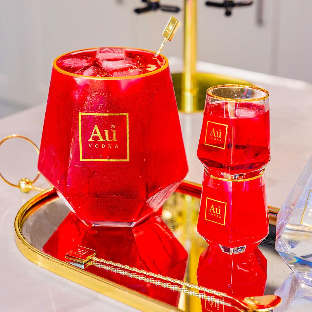 Au Diamond Cut Fishbowl - Au Vodka