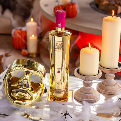 Au Vodka Any 70cl Bottle & Gold Mask