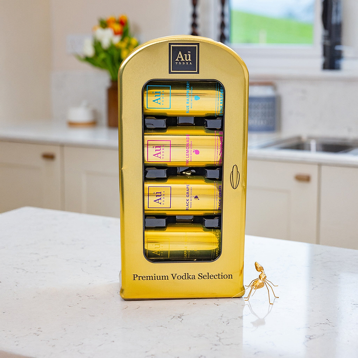 Au Vodka Pre-Mixed Gift Set - 4 Pack