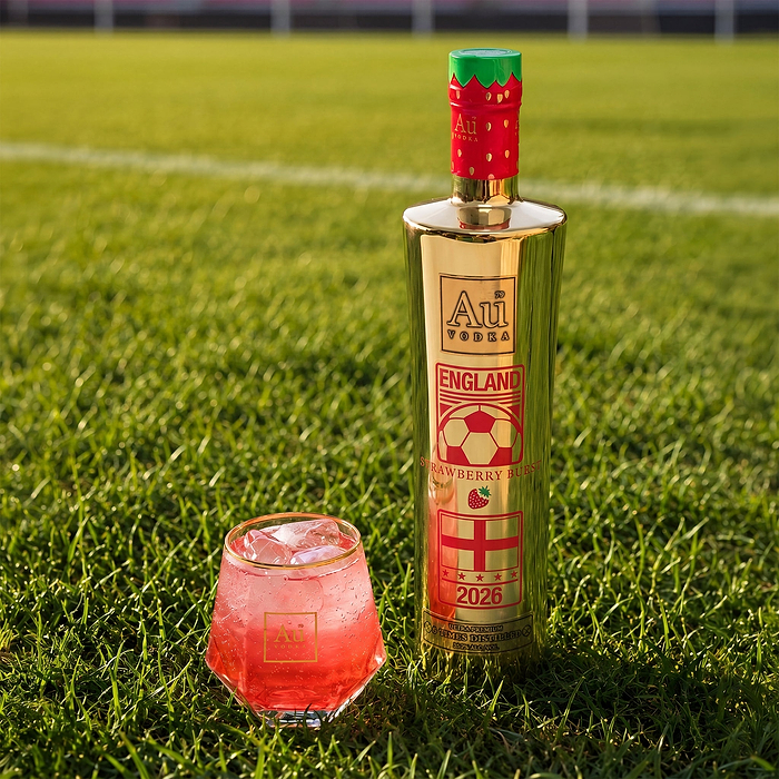 Au Vodka Strawberry Burst - England Football Edition