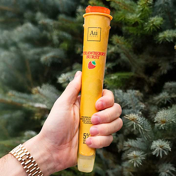 Au Vodka Strawberry Burst Ice Lollies - 12 Pack