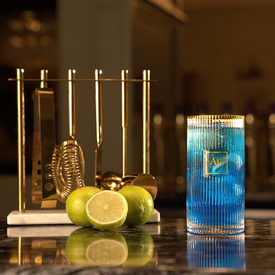 Au Vodka Hi Ball Glass - Au Vodka