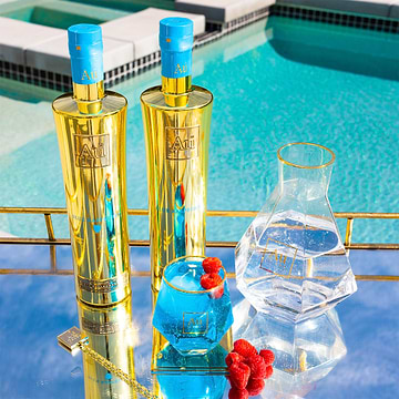 Au Vodka Blue Raspberry 70cl
