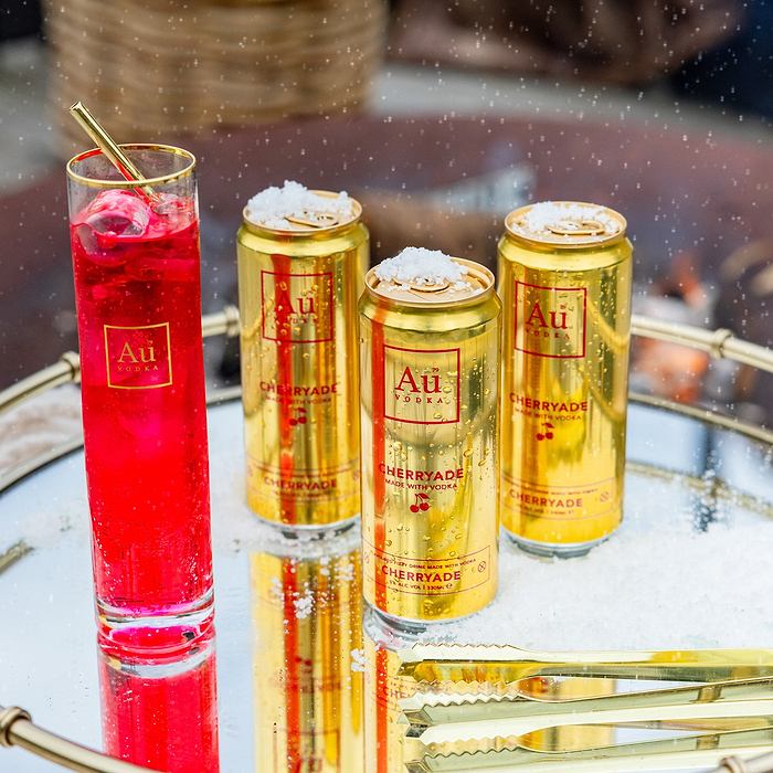 Au Vodka Cherryade Pre-Mixed Cans - 12 Pack