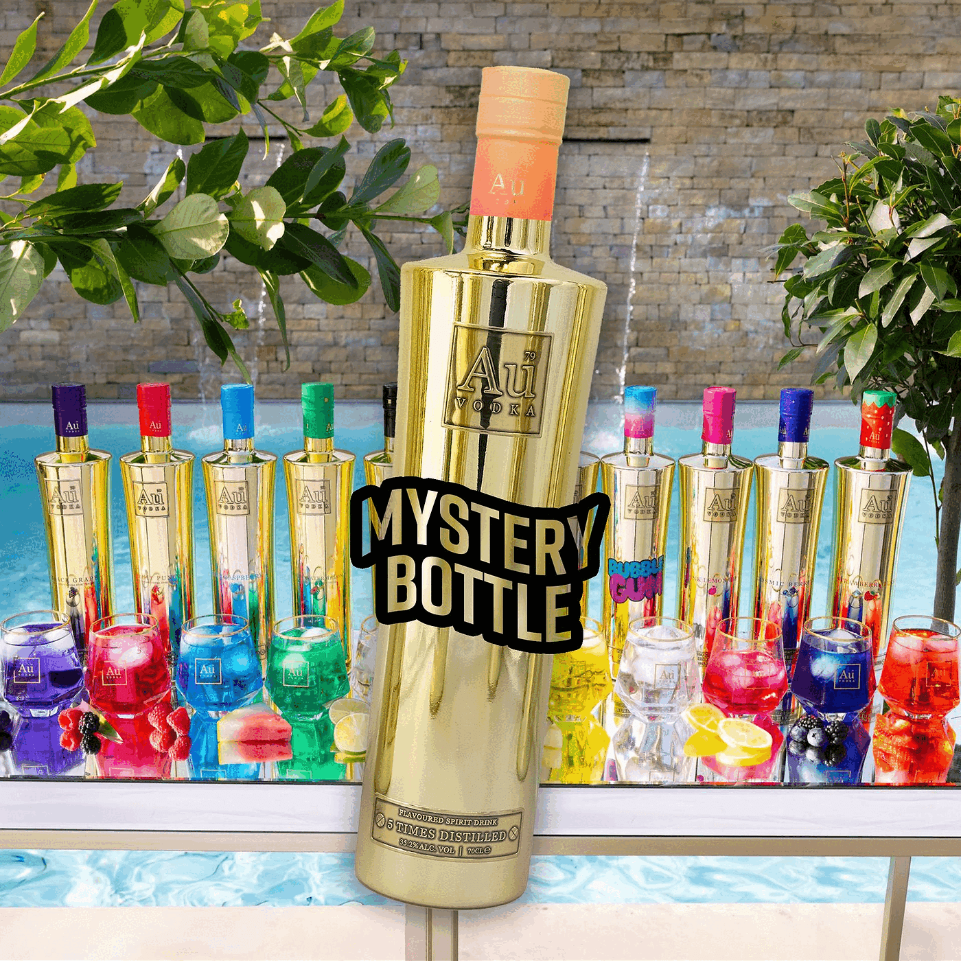 Au Vodka Mystery Bottle